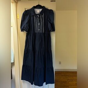 Gretchen Scott Wash / Wear Ric Rac Roc Midi/Maxi Dress Size. M